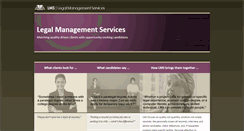 Desktop Screenshot of legalmgmt.com